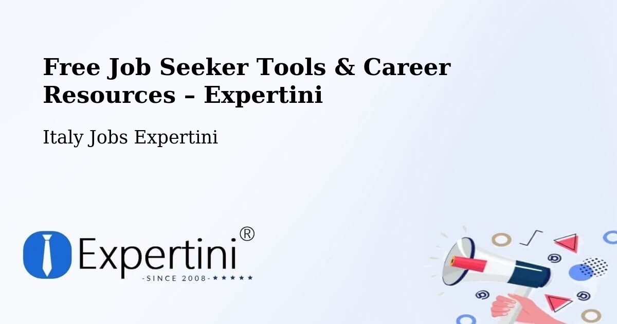 Free Job Seeker Tools & Career Resources – Ricadi - Ricadi, Italy Jobs Expertini