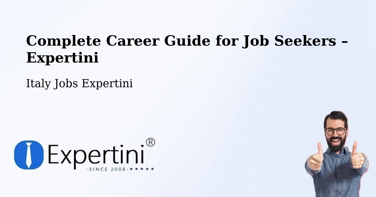 Career Guide for Job Seekers – Ricadi - Ricadi, Italy Jobs Expertini