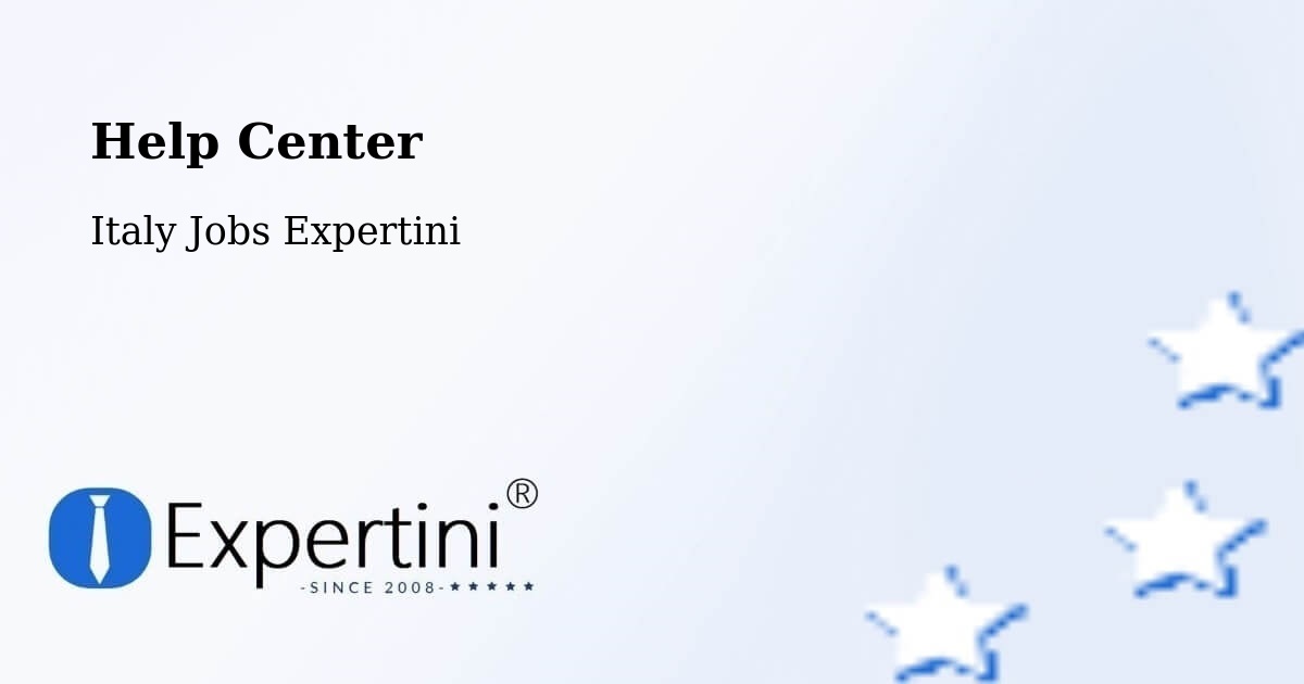 Help Center – Ricadi - Italy Jobs Expertini