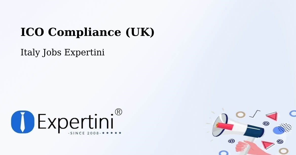 UK Data Protection & ICO Compliance – Ricadi - Italy Jobs Expertini