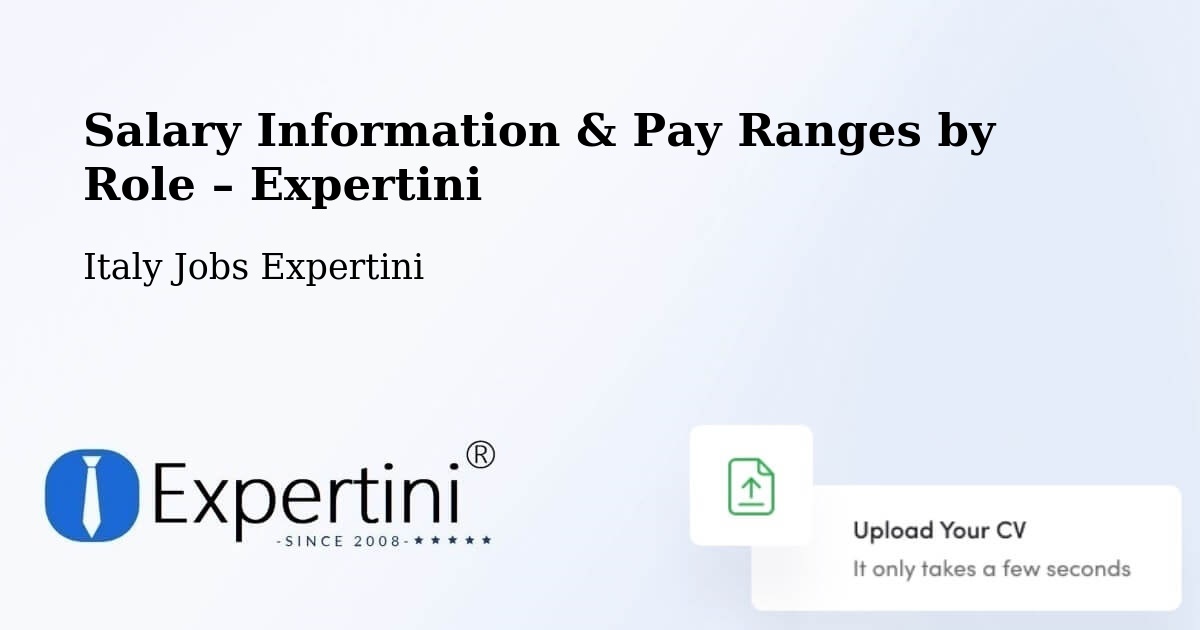 Salary Information & Pay Ranges – Ricadi - Ricadi, Italy Jobs Expertini
